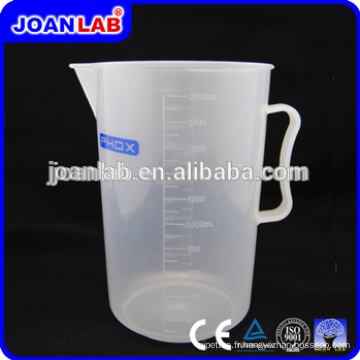 JOAN Lab Matériel PP Coupe de mesure en plastique jetable à utiliser